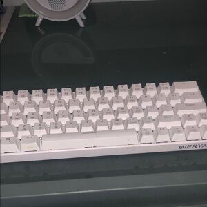 White Mechanical Keyboard